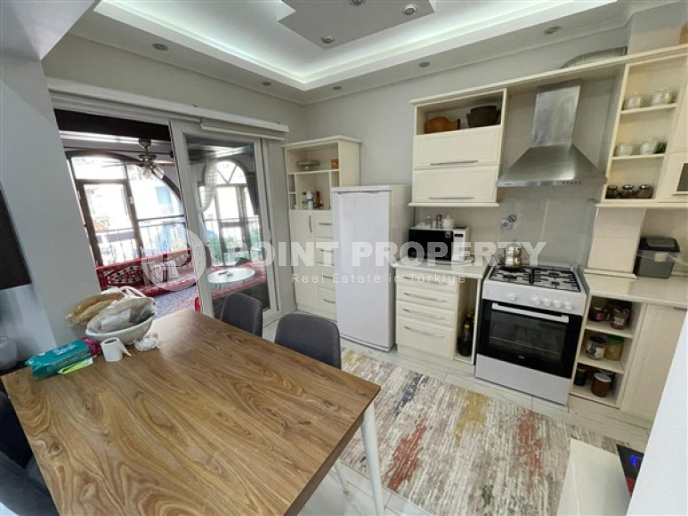 Пентхаус с тремя спальнями, 150м², в уютной резиденции района Тосмур, Алания, в 250м от моря-id-2626-фото-4