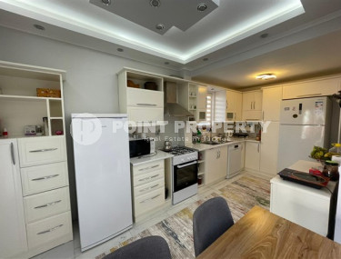 Пентхаус с тремя спальнями, 150м², в уютной резиденции района Тосмур, Алания, в 250м от моря-id-2626-фото-5