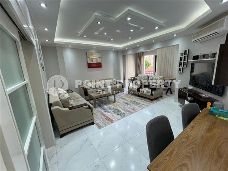 Пентхаус с тремя спальнями, 150м², в уютной резиденции района Тосмур, Алания, в 250м от моря-id-2626-фото-8