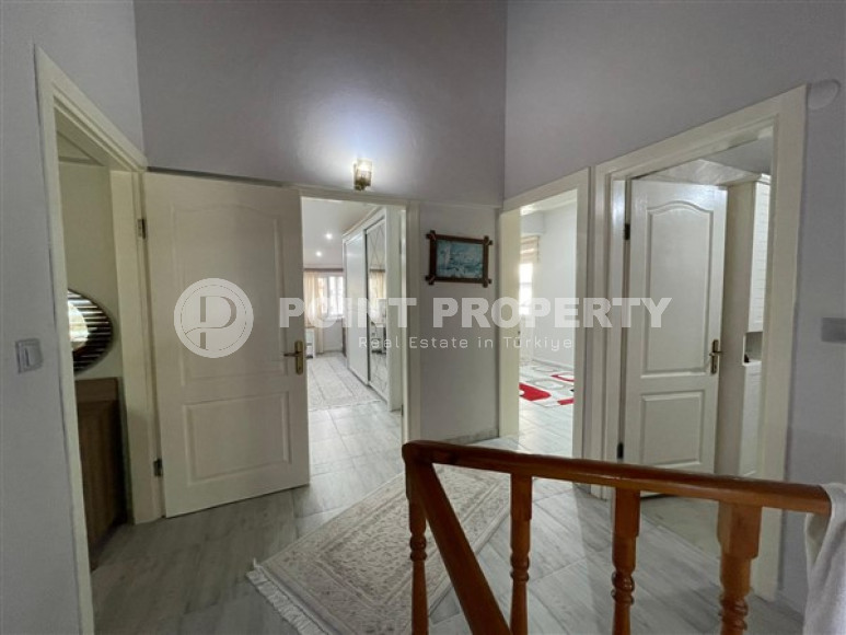 Пентхаус с тремя спальнями, 150м², в уютной резиденции района Тосмур, Алания, в 250м от моря-id-2626-фото-14