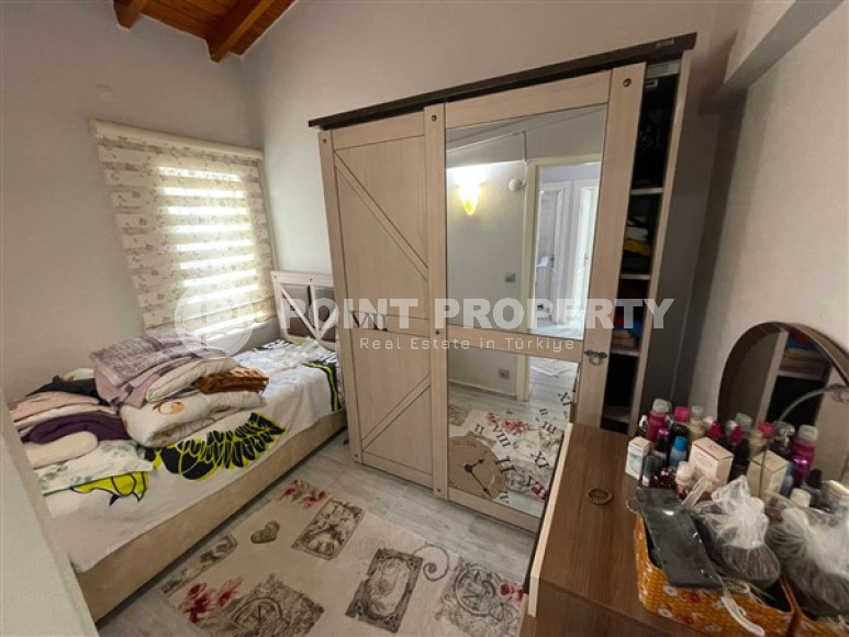 Пентхаус с тремя спальнями, 150м², в уютной резиденции района Тосмур, Алания, в 250м от моря-id-2626-фото-18