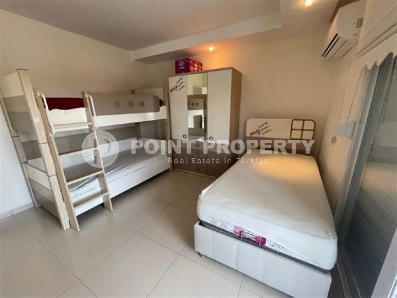 Элегантная трехкомнатная квартира в элитном комплексе в 350м от моря в районе Кестель-id-2420-фото-12