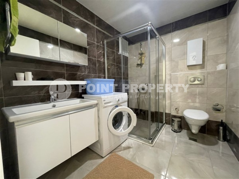 Элегантная трехкомнатная квартира в элитном комплексе в 350м от моря в районе Кестель-id-2420-фото-15