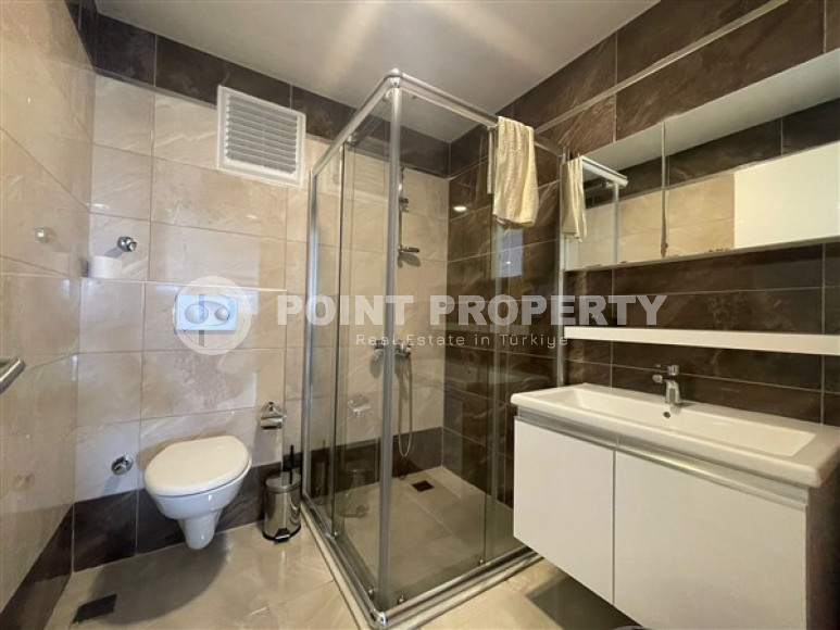 Элегантная трехкомнатная квартира в элитном комплексе в 350м от моря в районе Кестель-id-2420-фото-16