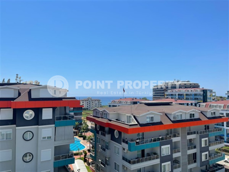 Элегантная трехкомнатная квартира в элитном комплексе в 350м от моря в районе Кестель-id-2420-фото-17