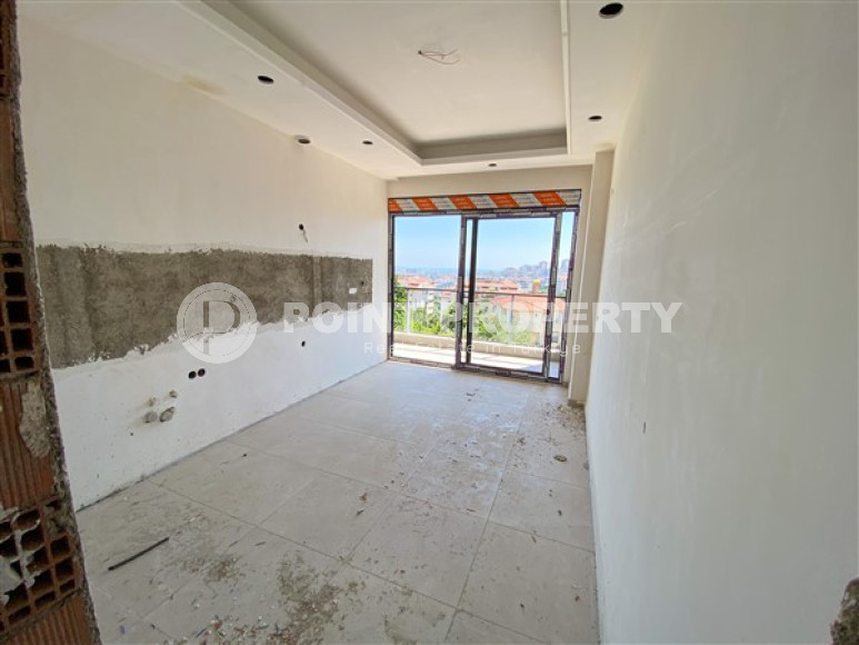 Большая семейная квартира с тремя спальнями, 165м², в строящемся комплексе в Чиплаклы, Алания-id-2628-фото-9