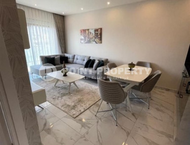 Двухкомнатная квартира, 45м², с пакетом мебели. в новой резиденции с инфраструктурой в Оба, Алания-id-2630-фото-5