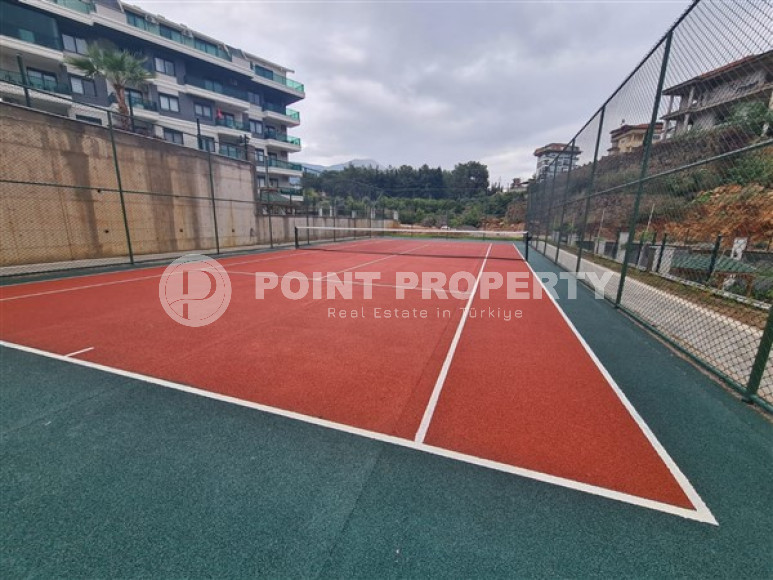 Двухкомнатная квартира, 45м², с пакетом мебели. в новой резиденции с инфраструктурой в Оба, Алания-id-2630-фото-13