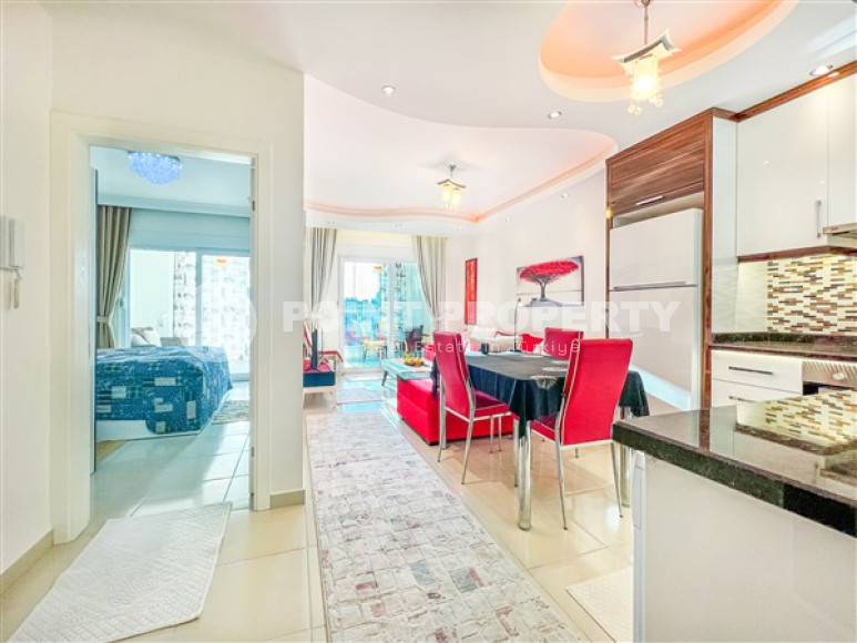 Furnished one bedroom apartment, 51m², in an elite complex in Mahmutlar, Alanya-id-2632-photo-8