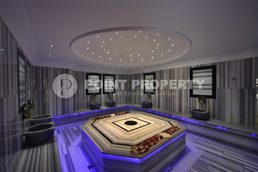 Two-bedroom duplex apartment, 106m², in a complex with a swimming pool in the center of Alanya-id-2635-photo-4