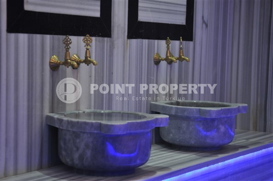 Two-bedroom duplex apartment, 106m², in a complex with a swimming pool in the center of Alanya-id-2635-photo-8