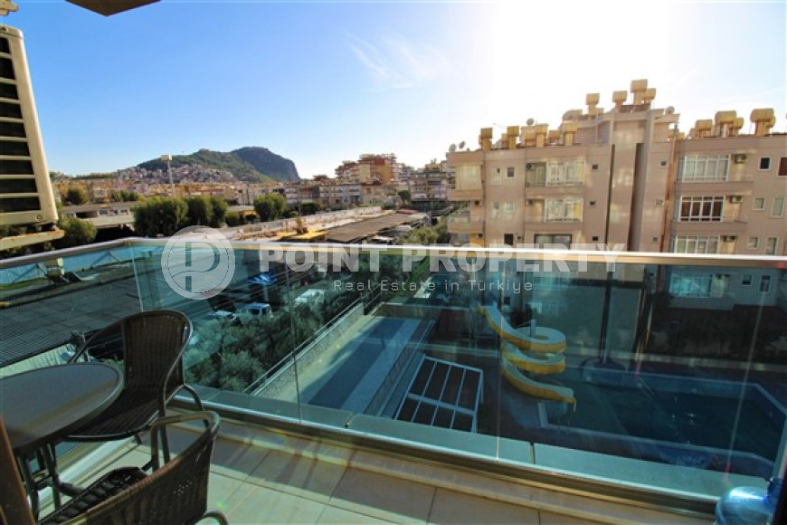 One-room apartment, 54 m², with furniture and household appliances in an elite residence near Cleopatra Beach, Alanya-id-2636-photo-5