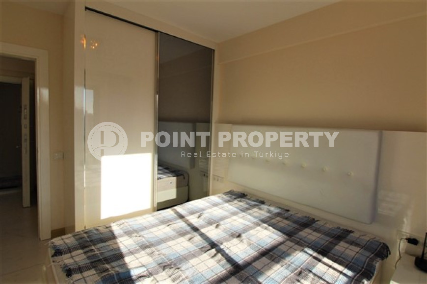 One-room apartment, 54 m², with furniture and household appliances in an elite residence near Cleopatra Beach, Alanya-id-2636-photo-9