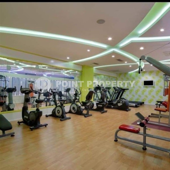 One-room apartment, 54 m², with furniture and household appliances in an elite residence near Cleopatra Beach, Alanya-id-2636-photo-12