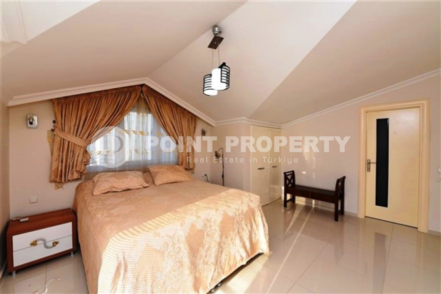 Меблированный пентхаус 2+1, 103м², с панорамными видами на Средиземное море в центре Алании-id-2637-фото-27