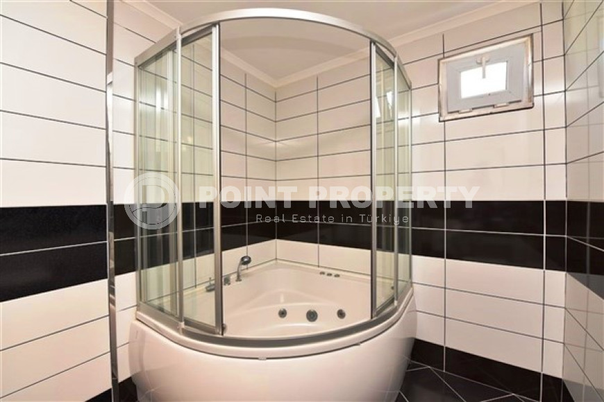 Меблированный пентхаус 2+1, 103м², с панорамными видами на Средиземное море в центре Алании-id-2637-фото-29