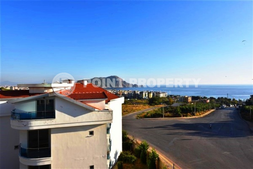 Меблированный пентхаус 2+1, 103м², с панорамными видами на Средиземное море в центре Алании-id-2637-фото-35