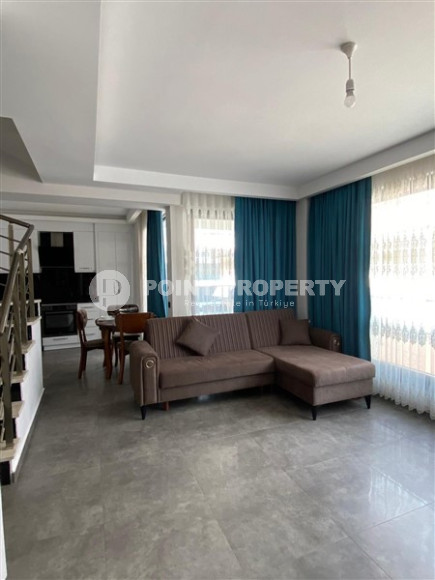 Duplex apartment 2+1, 100m², in a new residence with infrastructure in the center of Alanya, 100m from the sea-id-2639-photo-15