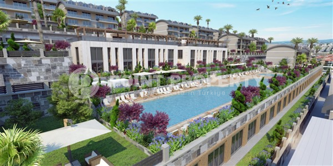 Large selection of apartments of different layouts, 55-300 m², in a large-scale project in the Alanya region - Konakli-id-2642-photo-1