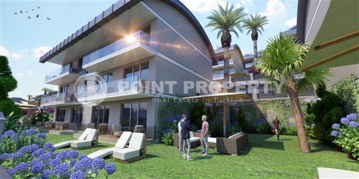 Large selection of apartments of different layouts, 55-300 m², in a large-scale project in the Alanya region - Konakli-id-2642-photo-4