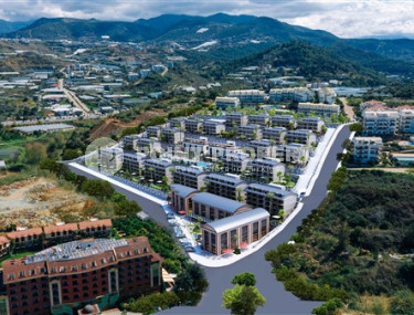 Large selection of apartments of different layouts, 55-300 m², in a large-scale project in the Alanya region - Konakli-id-2642-photo-5