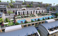 Большой выбор квартир разных планировок, 55-300м², в масштабном проекте в районе Алании - Конаклы-id-2642-фото-10