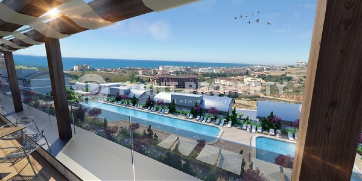 Large selection of apartments of different layouts, 55-300 m², in a large-scale project in the Alanya region - Konakli-id-2642-photo-11