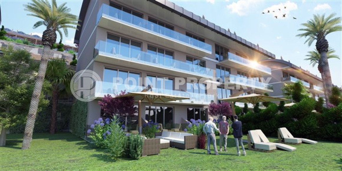 Large selection of apartments of different layouts, 55-300 m², in a large-scale project in the Alanya region - Konakli-id-2642-photo-13