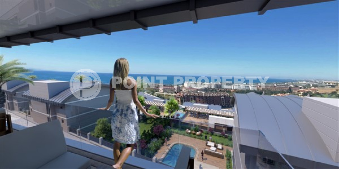 Large selection of apartments of different layouts, 55-300 m², in a large-scale project in the Alanya region - Konakli-id-2642-photo-19