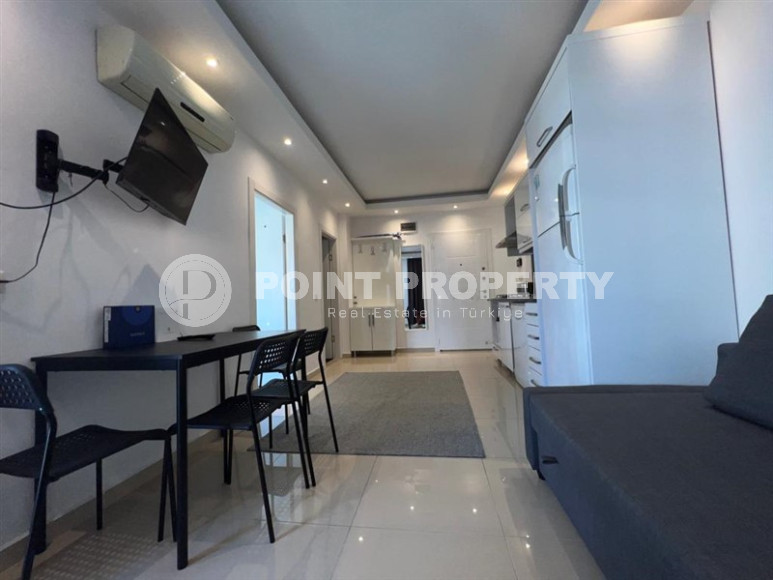 Готовая к проживанию, двухкомнатная квартира, 50м², в 300м от пляжа Клеопатры, Алания-id-1230-фото-8