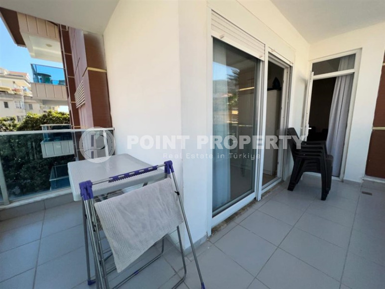 Готовая к проживанию, двухкомнатная квартира, 50м², в 300м от пляжа Клеопатры, Алания-id-1230-фото-9