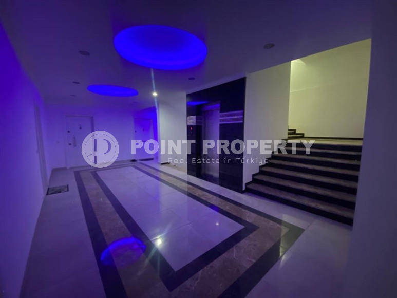 Готовая к проживанию, двухкомнатная квартира, 50м², в 300м от пляжа Клеопатры, Алания-id-1230-фото-12