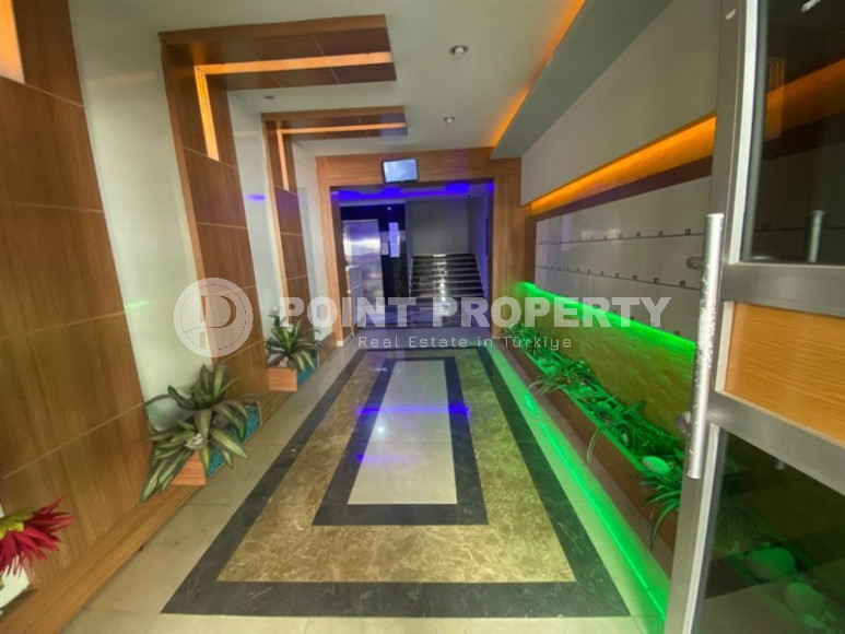 Готовая к проживанию, двухкомнатная квартира, 50м², в 300м от пляжа Клеопатры, Алания-id-1230-фото-15