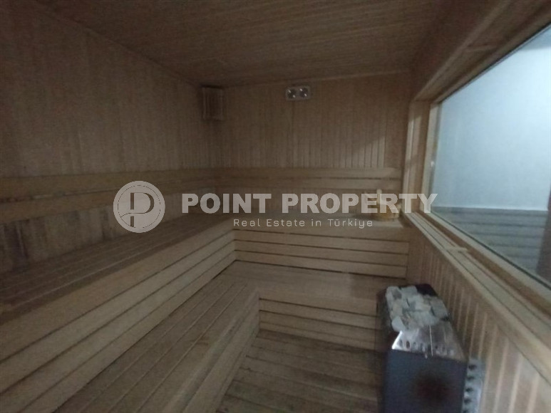 Готовая к проживанию, двухкомнатная квартира, 50м², в 300м от пляжа Клеопатры, Алания-id-1230-фото-16