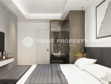 New complex with hotel infrastructure, apartments 54 m2, for residence or investment, in the Alanya area, Avsallar-id-2648-photo-5