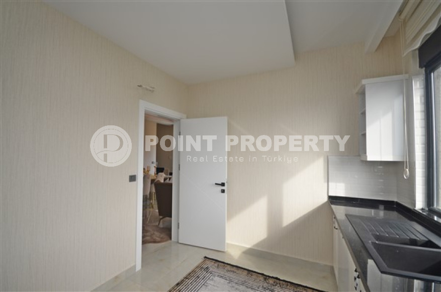 Роскошный, трёхкомнатный пентхаус с изысканным интерьером в районе Каргыджак, Аланья, площадью 124 м2-id-2649-фото-11