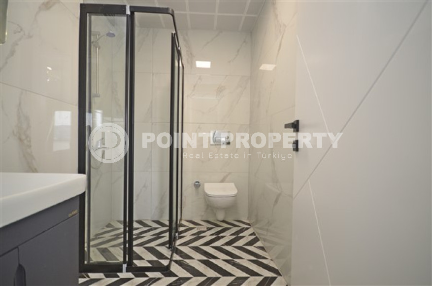 Роскошный, трёхкомнатный пентхаус с изысканным интерьером в районе Каргыджак, Аланья, площадью 124 м2-id-2649-фото-14