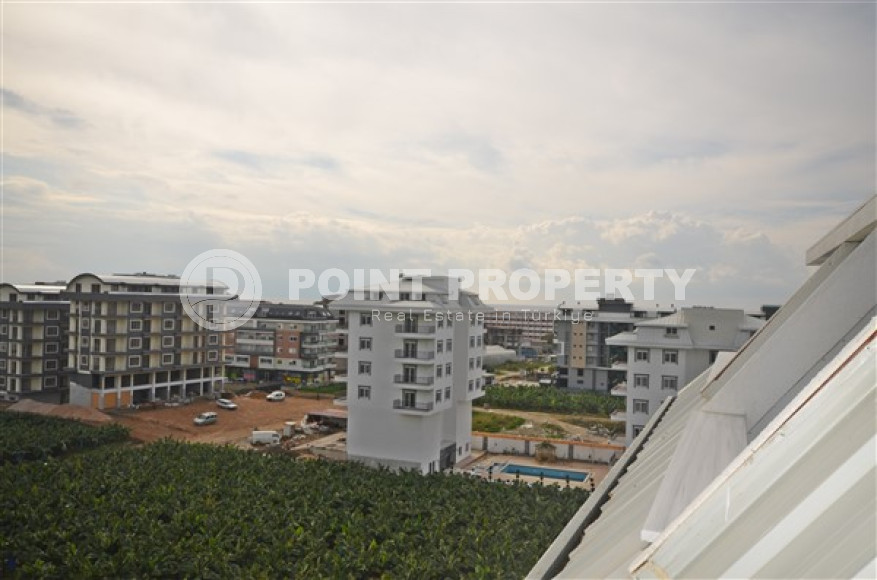 Роскошный, трёхкомнатный пентхаус с изысканным интерьером в районе Каргыджак, Аланья, площадью 124 м2-id-2649-фото-20