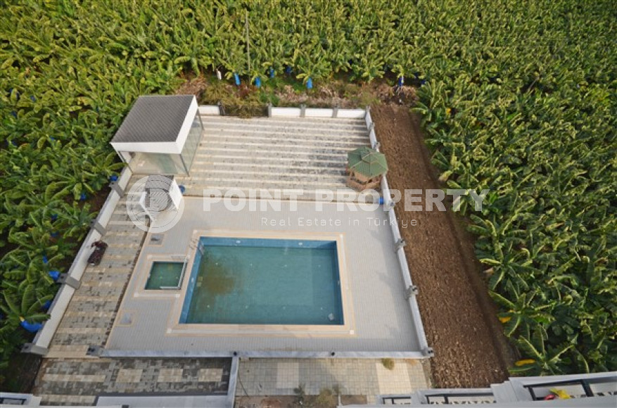 Роскошный, трёхкомнатный пентхаус с изысканным интерьером в районе Каргыджак, Аланья, площадью 124 м2-id-2649-фото-21