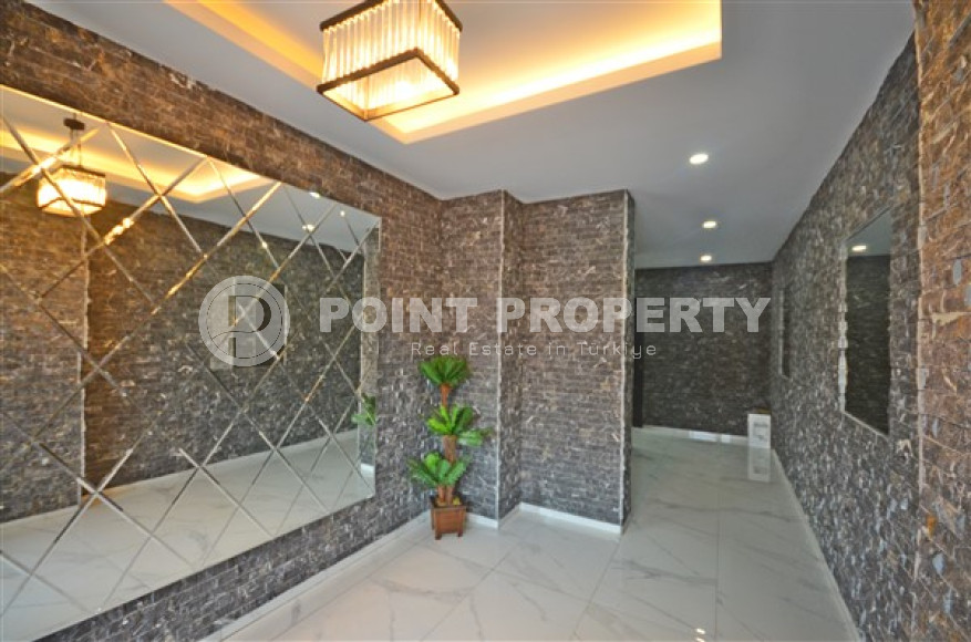 Роскошный, трёхкомнатный пентхаус с изысканным интерьером в районе Каргыджак, Аланья, площадью 124 м2-id-2649-фото-22