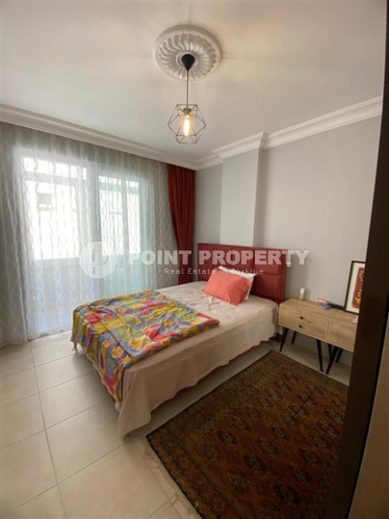 Alanya center: three-room furnished apartment, 100m² in a residence with a swimming pool, 400m from Cleopatra Beach-id-1231-photo-7
