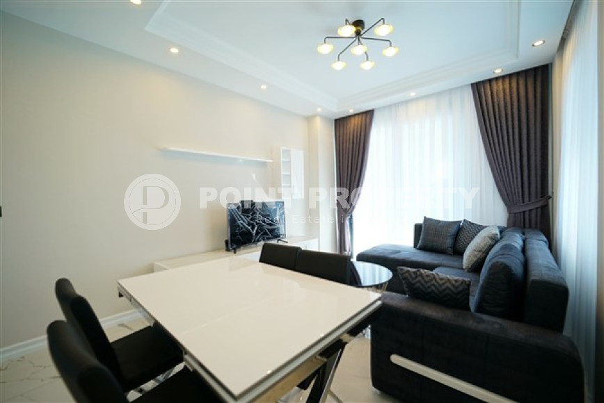 Видовая квартира на первой линии, рядом с морем, 2+1, 95 м2 в районе Кестель, Аланья-id-2652-фото-6