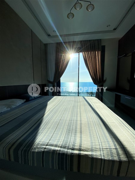 Видовая квартира на первой линии, рядом с морем, 2+1, 95 м2 в районе Кестель, Аланья-id-2652-фото-14