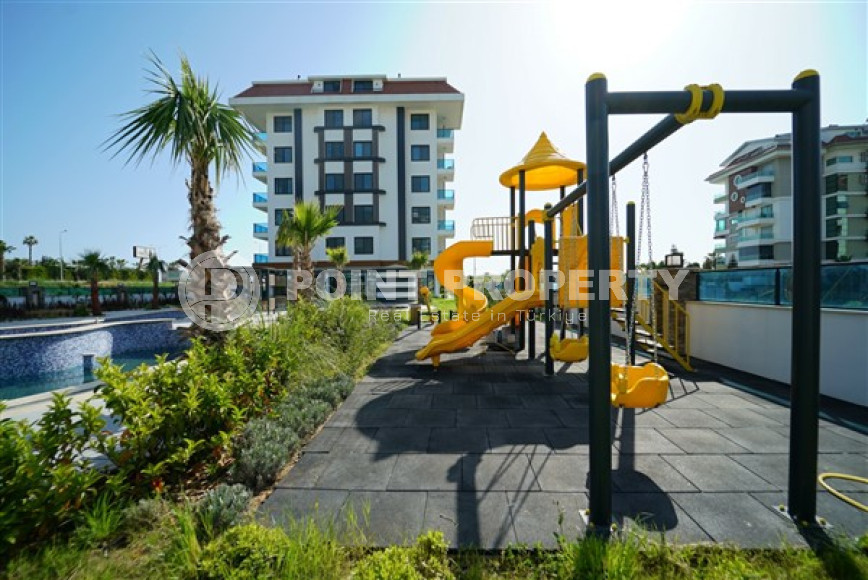 Видовая квартира на первой линии, рядом с морем, 2+1, 95 м2 в районе Кестель, Аланья-id-2652-фото-21