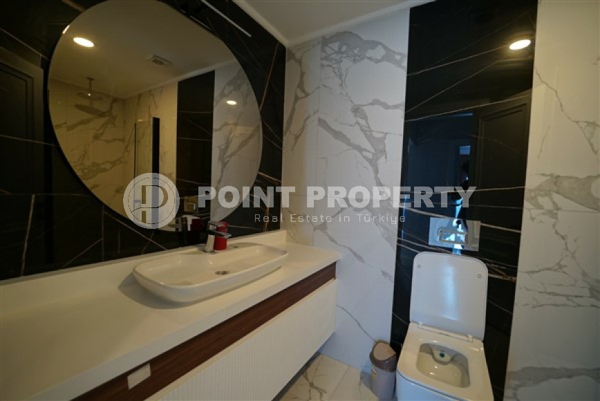 Видовая квартира на первой линии, рядом с морем, 2+1, 95 м2 в районе Кестель, Аланья-id-2652-фото-22