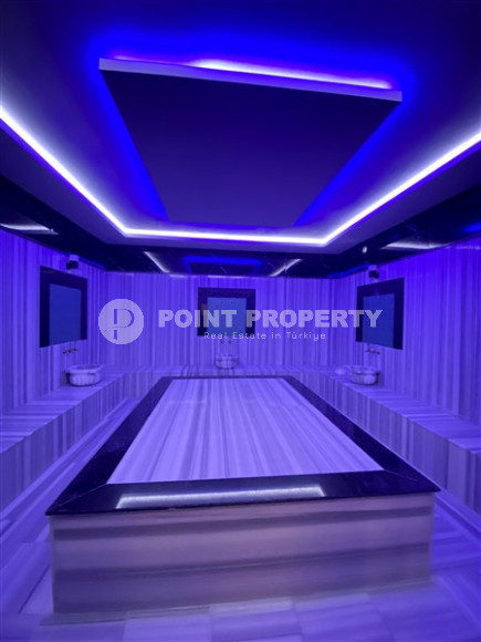 Видовая квартира на первой линии, рядом с морем, 2+1, 95 м2 в районе Кестель, Аланья-id-2652-фото-29