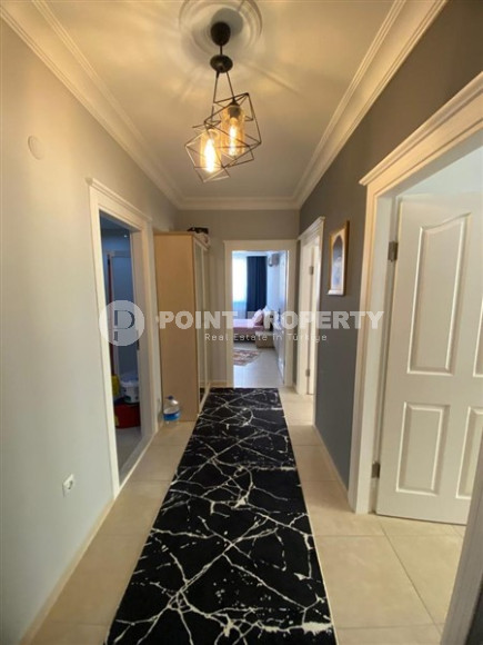 Alanya center: three-room furnished apartment, 100m² in a residence with a swimming pool, 400m from Cleopatra Beach-id-1231-photo-13