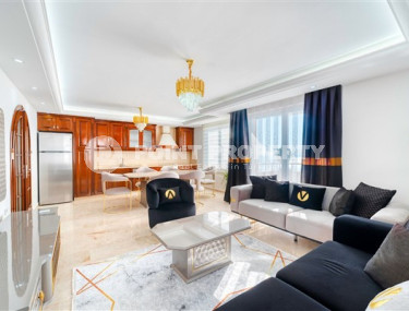 View apartment 2+1 with designer interior and extensive infrastructure in the Mahmutlar area-id-2654-photo-3