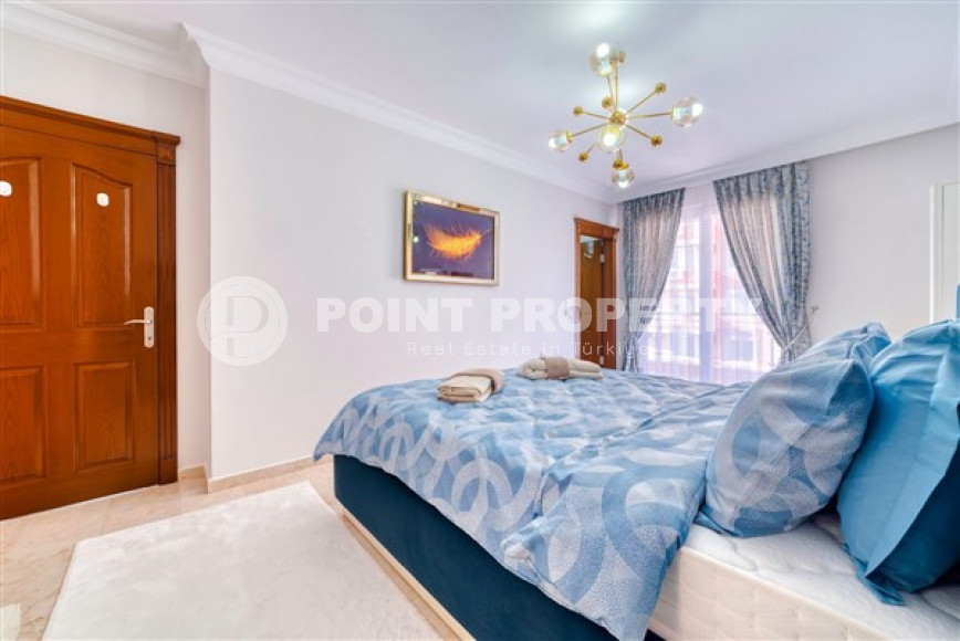 View apartment 2+1 with designer interior and extensive infrastructure in the Mahmutlar area-id-2654-photo-10