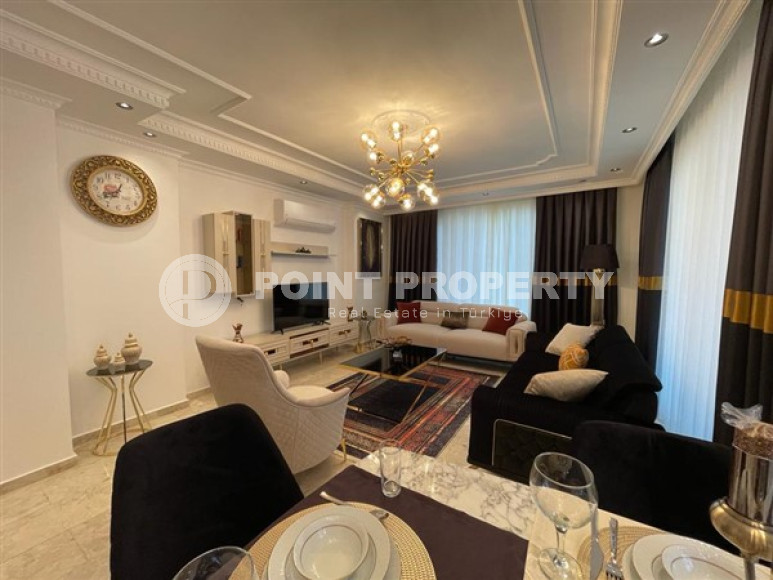 Очаровательные апартаменты в 200 метрах от моря, площадью 120 м2, в районе Махмутлар, Аланья-id-2655-фото-3